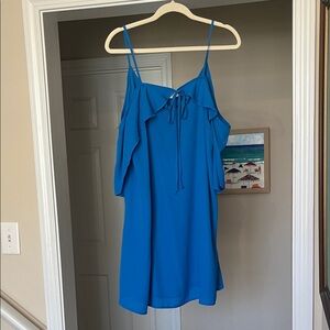 MARY & MABEL Ruffle Sleeveless Dress